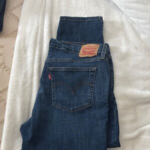 Levi's Blue Boyfriend Jeans